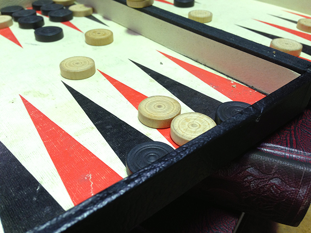 GAME, Board Game - Red and Black in Black Case